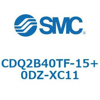 CQ2-Z XC11/X636 - デュアル行程シリンダ/片ロッド形 SMC