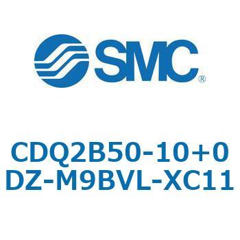 CQ2-Z XC11/X636 - デュアル行程シリンダ/片ロッド形 SMC