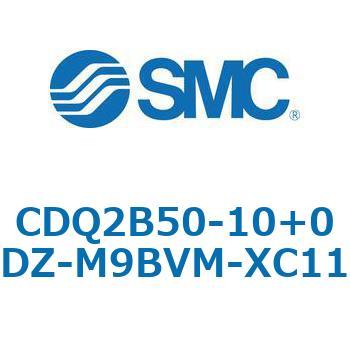 CQ2-Z XC11/X636 - デュアル行程シリンダ/片ロッド形 SMC
