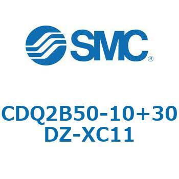 CQ2-Z XC11/X636 - デュアル行程シリンダ/片ロッド形 SMC