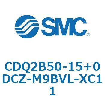 CQ2-Z XC11/X636 - デュアル行程シリンダ/片ロッド形 SMC