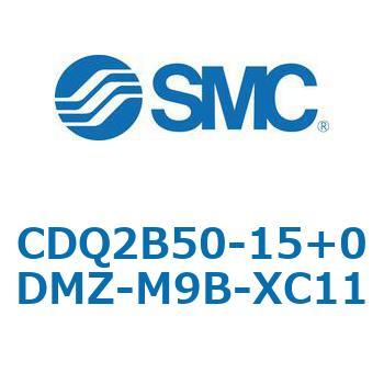 CQ2-Z XC11/X636 - デュアル行程シリンダ/片ロッド形 SMC