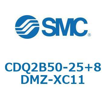 CQ2-Z XC11/X636 - デュアル行程シリンダ/片ロッド形 SMC