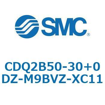 CQ2-Z XC11/X636 - デュアル行程シリンダ/片ロッド形 SMC
