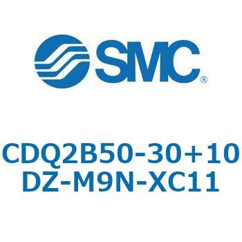 CQ2-Z XC11/X636 - デュアル行程シリンダ/片ロッド形 SMC