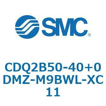 CQ2-Z XC11/X636 - デュアル行程シリンダ/片ロッド形 SMC