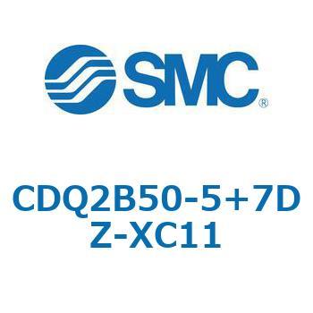 CQ2-Z XC11/X636 - デュアル行程シリンダ/片ロッド形 SMC