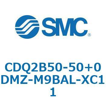 CQ2-Z XC11/X636 - デュアル行程シリンダ/片ロッド形 SMC