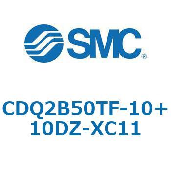 CQ2-Z XC11/X636 - デュアル行程シリンダ/片ロッド形 SMC