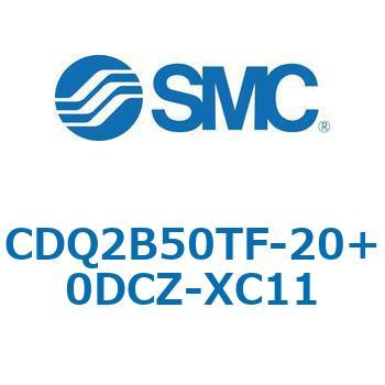 CQ2-Z XC11/X636 - デュアル行程シリンダ/片ロッド形 SMC