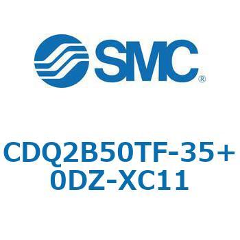 CQ2-Z XC11/X636 - デュアル行程シリンダ/片ロッド形 SMC