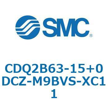 CQ2-Z XC11/X636 - デュアル行程シリンダ/片ロッド形 SMC