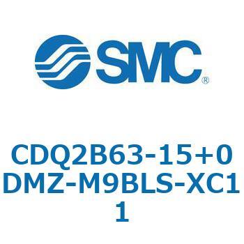 CQ2-Z XC11/X636 - デュアル行程シリンダ/片ロッド形 SMC