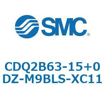 CQ2-Z XC11/X636 - デュアル行程シリンダ/片ロッド形 SMC