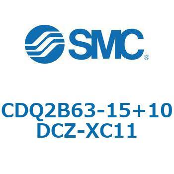 CQ2-Z XC11/X636 - デュアル行程シリンダ/片ロッド形 SMC