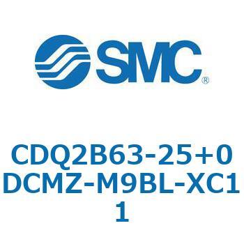 CQ2-Z XC11/X636 - デュアル行程シリンダ/片ロッド形 SMC