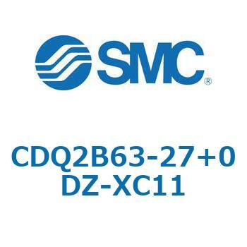 CQ2-Z XC11/X636 - デュアル行程シリンダ/片ロッド形 SMC