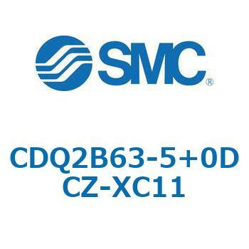 CQ2-Z XC11/X636 - デュアル行程シリンダ/片ロッド形 SMC