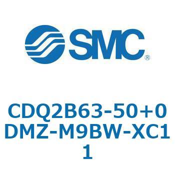 CQ2-Z XC11/X636 - デュアル行程シリンダ/片ロッド形 SMC