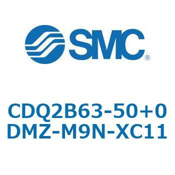 CQ2-Z XC11/X636 - デュアル行程シリンダ/片ロッド形 SMC