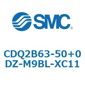 CQ2-Z XC11/X636 - デュアル行程シリンダ/片ロッド形 SMC