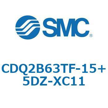 CQ2-Z XC11/X636 - デュアル行程シリンダ/片ロッド形 SMC