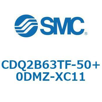 CQ2-Z XC11/X636 - デュアル行程シリンダ/片ロッド形 SMC