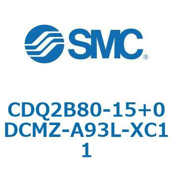 CQ2-Z XC11/X636 - デュアル行程シリンダ/片ロッド形 SMC