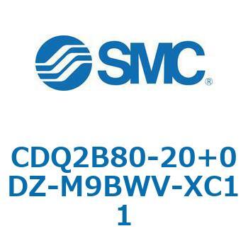 CQ2-Z XC11/X636 - デュアル行程シリンダ/片ロッド形 SMC