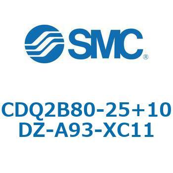 CQ2-Z XC11/X636 - デュアル行程シリンダ/片ロッド形 SMC