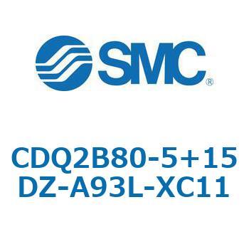 CQ2-Z XC11/X636 - デュアル行程シリンダ/片ロッド形 SMC
