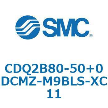 CQ2-Z XC11/X636 - デュアル行程シリンダ/片ロッド形 SMC