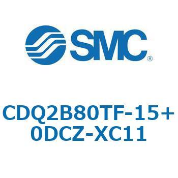CQ2-Z XC11/X636 - デュアル行程シリンダ/片ロッド形 SMC