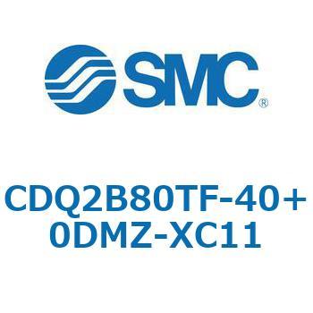 CQ2-Z XC11/X636 - デュアル行程シリンダ/片ロッド形 SMC