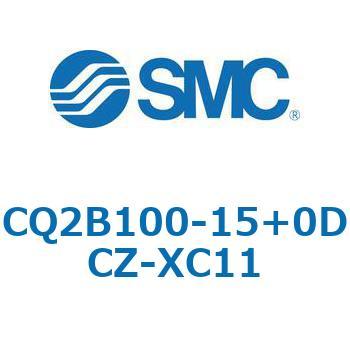 CQ2-Z XC11/X636 - デュアル行程シリンダ/片ロッド形 SMC