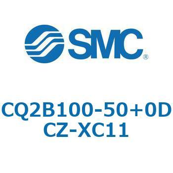 CQ2-Z XC11/X636 - デュアル行程シリンダ/片ロッド形 SMC