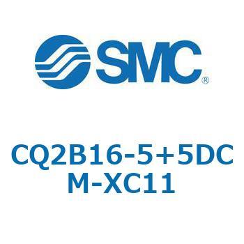 CQ2-Z XC11/X636 - デュアル行程シリンダ/片ロッド形 SMC