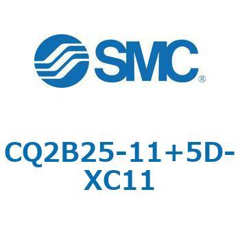 CQ2-Z XC11/X636 - デュアル行程シリンダ/片ロッド形 SMC