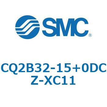 CQ2-Z XC11/X636 - デュアル行程シリンダ/片ロッド形 SMC