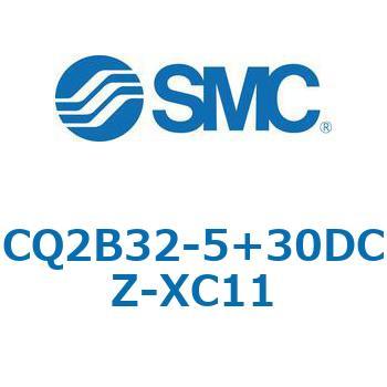 CQ2-Z XC11/X636 - デュアル行程シリンダ/片ロッド形 SMC