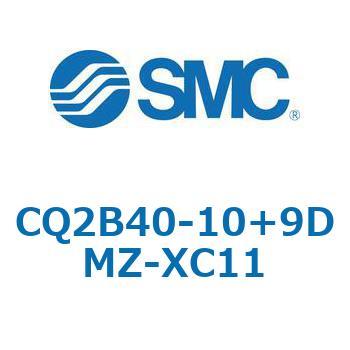 CQ2-Z XC11/X636 - デュアル行程シリンダ/片ロッド形 SMC
