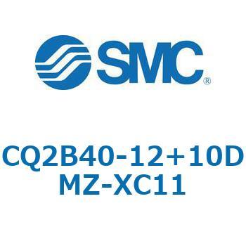 CQ2-Z XC11/X636 - デュアル行程シリンダ/片ロッド形 SMC