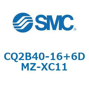 CQ2-Z XC11/X636 - デュアル行程シリンダ/片ロッド形 SMC