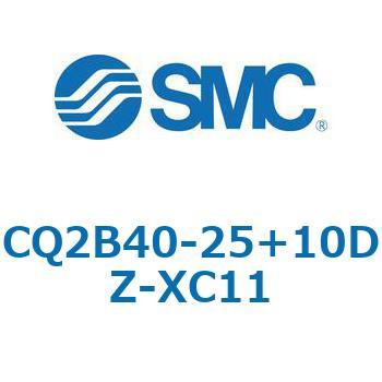 CQ2-Z XC11/X636 - デュアル行程シリンダ/片ロッド形 SMC