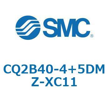 CQ2-Z XC11/X636 - デュアル行程シリンダ/片ロッド形 SMC