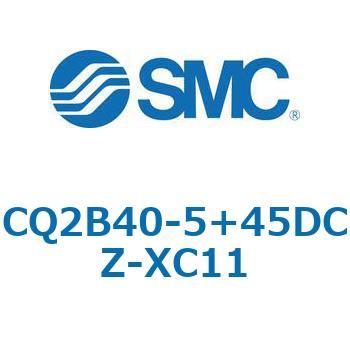 CQ2-Z XC11/X636 - デュアル行程シリンダ/片ロッド形 SMC