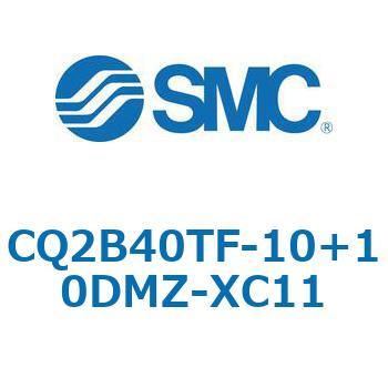 CQ2-Z XC11/X636 - デュアル行程シリンダ/片ロッド形 SMC