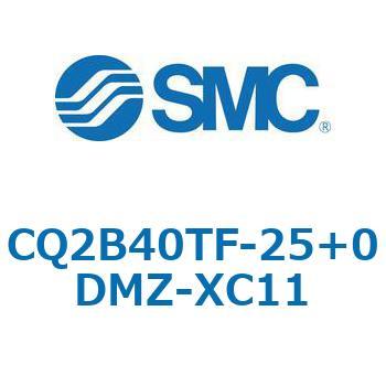 CQ2-Z XC11/X636 - デュアル行程シリンダ/片ロッド形 SMC