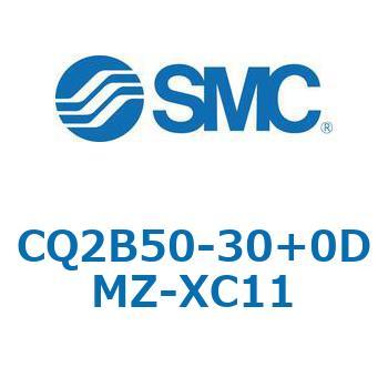 CQ2-Z XC11/X636 - デュアル行程シリンダ/片ロッド形 SMC