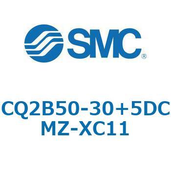 CQ2-Z XC11/X636 - デュアル行程シリンダ/片ロッド形 SMC